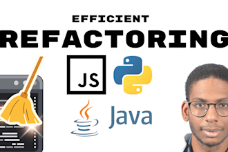 refactor or extend existing code in node js, python, java