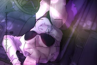 draw anime, fan arts and ocs in my style sfw or nsfw