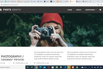 redesign existing wix, wix studio and squarespace  website