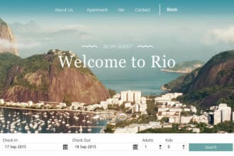 create a booking website for your airbnb apartment  or hotel