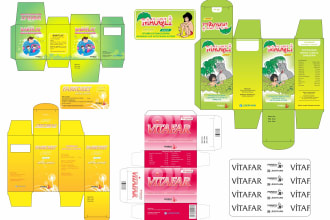 design professional pharmaceutical or supplement packaging