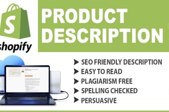 write an engaging shopify product description