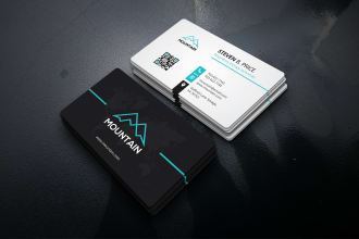 design professional and unique business card