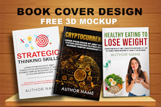 design professional book cover ebook cover audio book cover