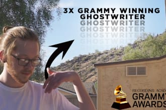 ghostwrite a viral pop, rap, or rock song as your songwriter