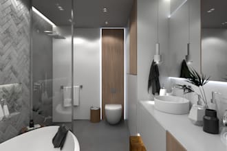do realistic interior design and render