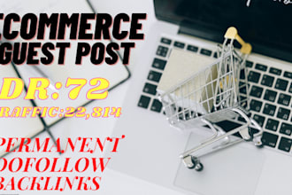 do ecommerce guest post on high da blog