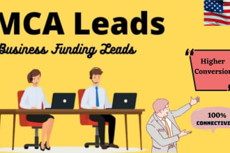 provide appointment setting mca leads in real time generated