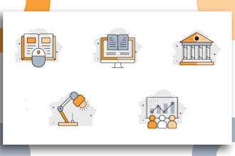 design stunning vector icon set
