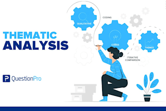 write a report and do thematic analysis