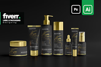 design print ready labels and boxes for your products