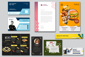 do professional business card, stationary, and post design