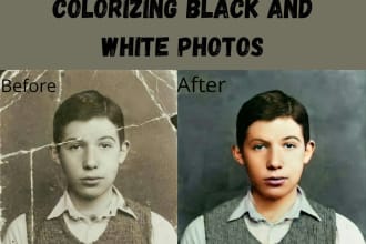 colorize black and white photos