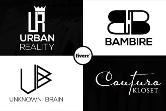 design unique urban streetwear clothing brand logo