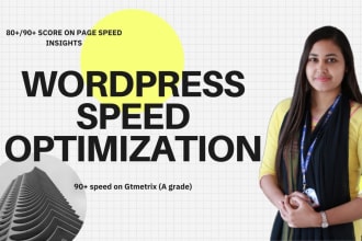 do wordpress speed optimization and increase page speed