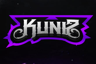 do an awesome logo design for esports, twitch, sports, gaming
