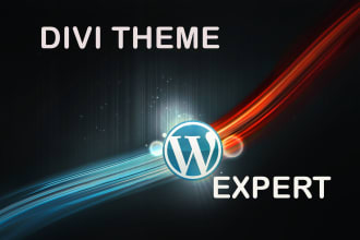 design your homepage by divi theme