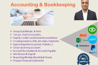 do accounting and bookkeeping using quickbooks online xero