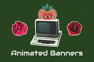 create animated banners for your needs