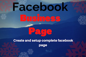 facebook business page creation, fb fan page set up, banner, cover design