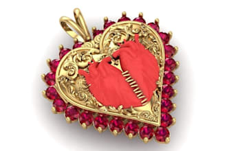 do professional 3d cad jewelry design, custom jewelry cad ready to print