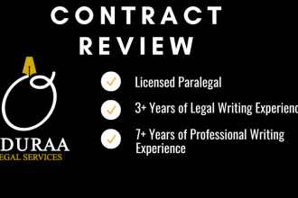 review your service contract