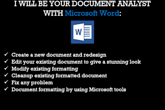 be your microsoft word specialist