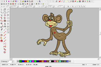 do an embroidery design for you with dst,ebm and all file