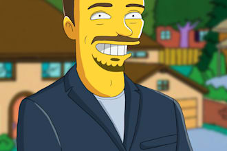 turn you into simpsons characters