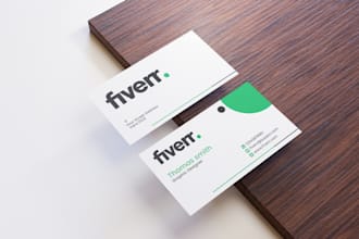 design unique and creative business card,name card ,visiting card in 6 hours