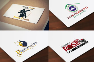 design a modern church logo, ministry stamp in 12hrs
