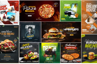 design amazing food event sports business flyer and poster