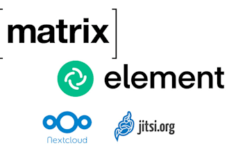 setup matrix with element and android app