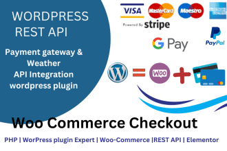 integrate weather apis and payment gateways with wordpress