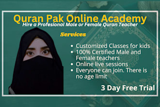 be your quran teacher, online quran tutor,