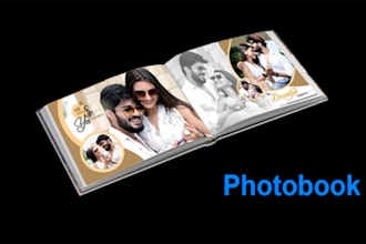 design unique photobook, wedding book, travel book