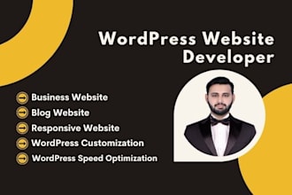 install and design modern wordpress blog website