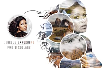 do unique collages of family and couples