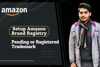 setup amazon brand registry for your pending or registered trademark
