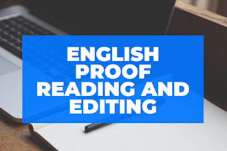 provide high quality editing and proofreading