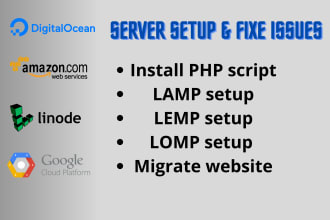 setup and configure any vps