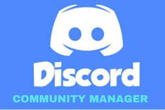 be your discord server community manager