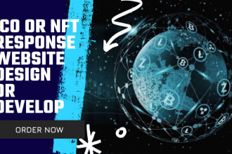 develop high quality crypto website for you