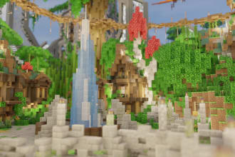 render your minecraft build