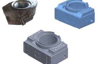 do complete manufacturing drawing from physical part