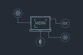 develop full stack ai web apps with react, node, mongodb or mysql