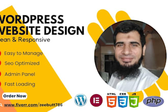 do responsive design with HTML5 css3 php5 and wordpress