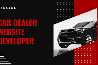 design responsive car dealer website in 24 hours