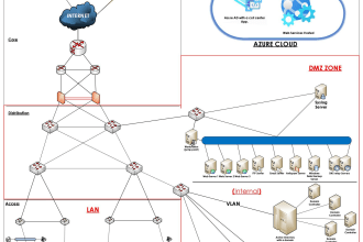 create secure network designs  and produce relevant reports