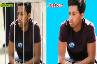 remove or add objects from photo and edit image in photoshop
